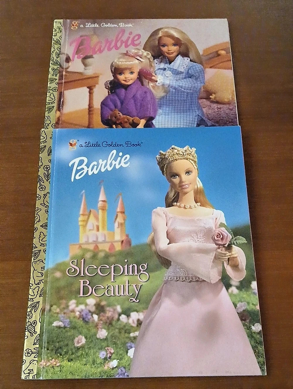 Golden Books Barbie Little Golden Books Two Little Set, Sleeping Beauty Etc.